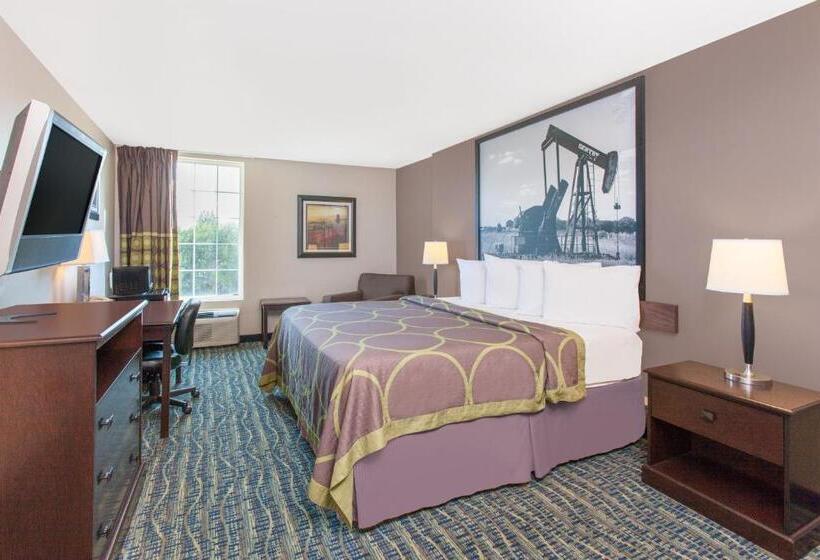 اتاق استاندارد با تخت بزرگ, Super 8 By Wyndham Oklahoma City