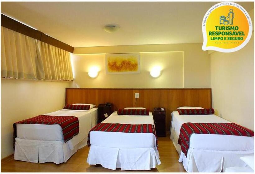 اتاق استاندارد سه نفره, Nacional Inn Curitiba Estação Shopping