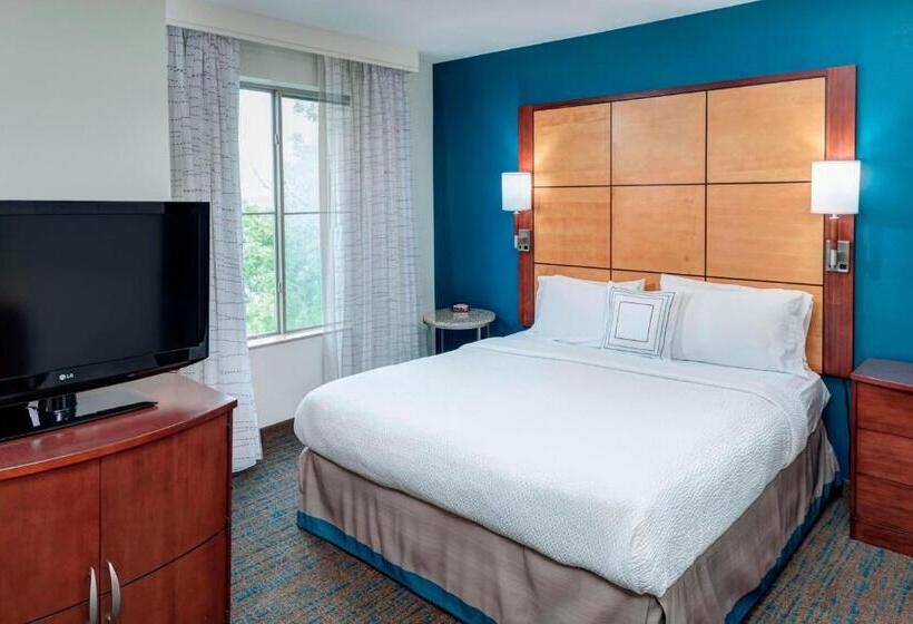 キングサイドベッドのスタンダードワンルーム, Residence Inn By Marriott Chicago Lake Forest/mettawa