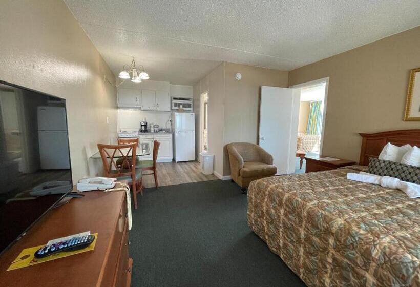 דירת 2 חדרים נוף לים, Oceanfront Viking Motel
