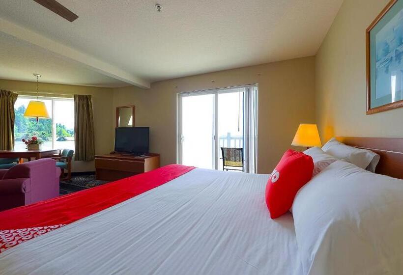 디럭스 스위트 킹 침대, Siletz Bay Lodge