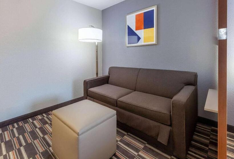 Люкс Кровать Кинг, Microtel Inn & Suites By Wyndham Sunbury/columbus North