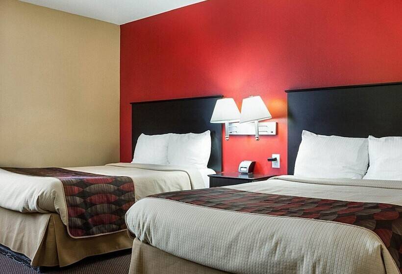 Номер Стандарт 2 Двуспальные Кровати, Econo Lodge
