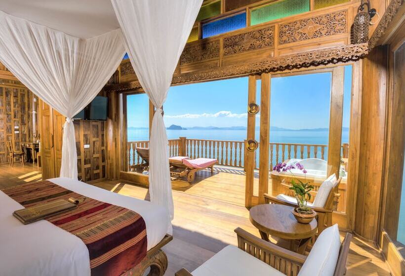 침실 4개 빌라, Santhiya Koh Yao Yai Resort & Spa   Compulsory Join Santhiya Speedboat From To Ao Po Grand Marina At