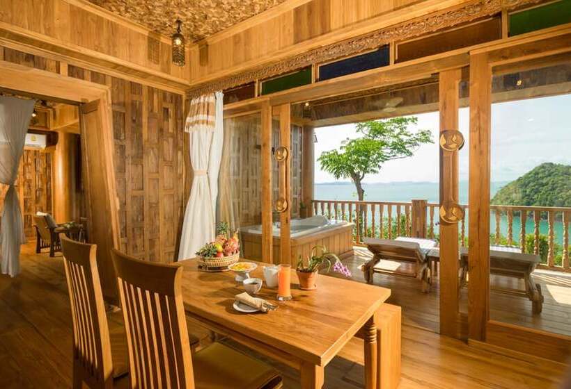 바다 전망 스위트, Santhiya Koh Yao Yai Resort & Spa   Compulsory Join Santhiya Speedboat From To Ao Po Grand Marina At