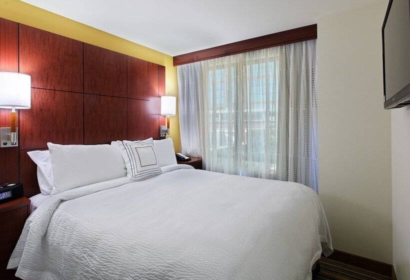 带2个卧室的套房, Residence Inn By Marriott Little Rock Downtown