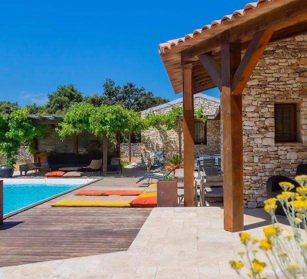 اتاق استاندارد با تراس, Les Chambres Soleluna Bonifacio