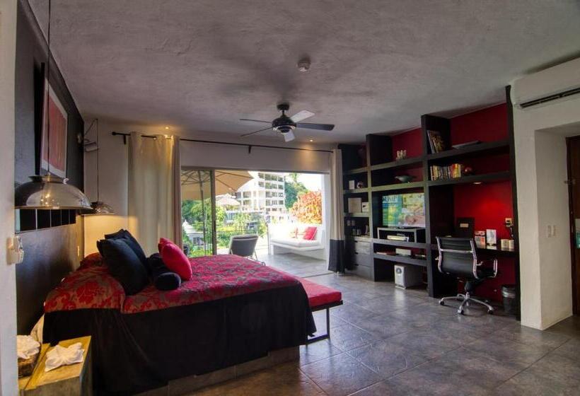 اتاق لوکس با چشم‌انداز دریا, Casa Cupula Luxury Lgbt Boutique
