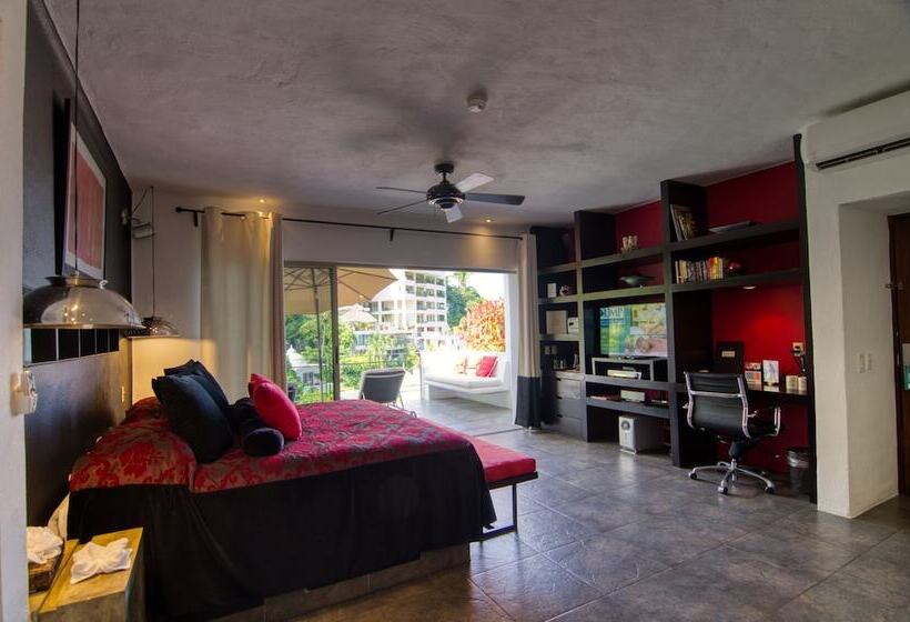 اتاق لوکس با چشم‌انداز دریا, Casa Cupula Luxury Lgbt Boutique