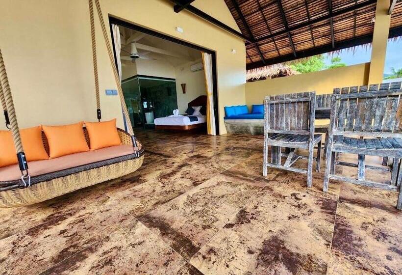 فيلا غرفة نوم واحدة مع مسبح, Absolute Beachfront Resort