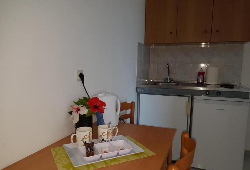 Апартаменты 1 Спальня Вид на Море, Pyrgos Hotel Apartments