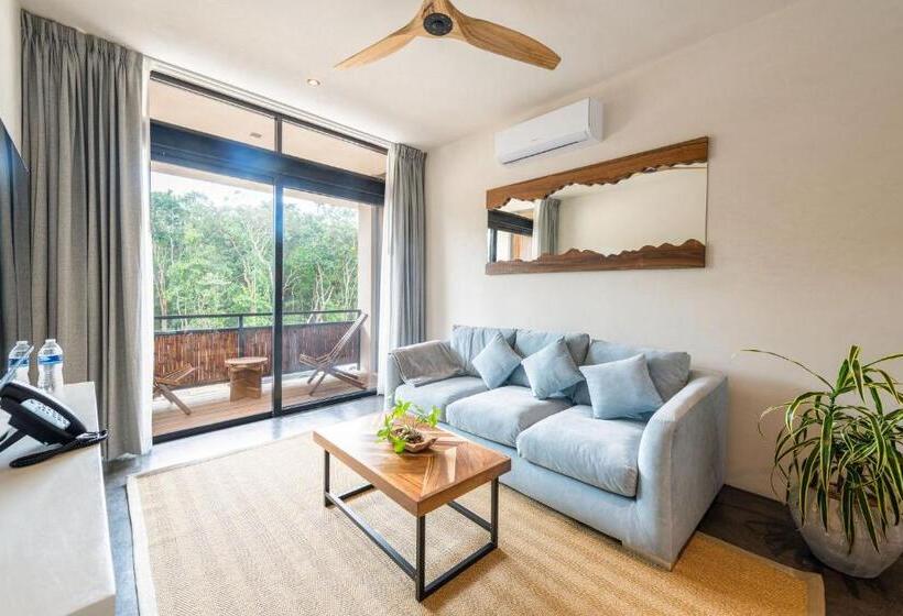 آپارتمان 1 خوابه با بالکن, Irie Tulum