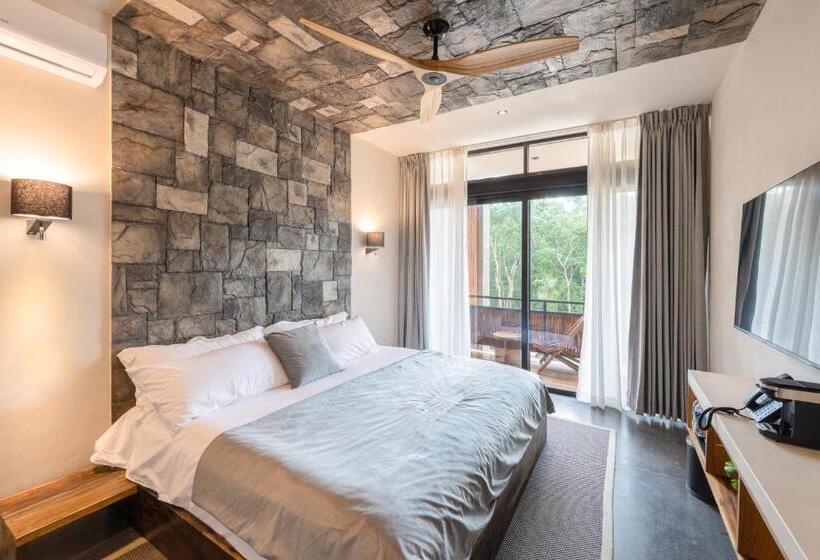 آپارتمان 1 خوابه با بالکن, Irie Tulum