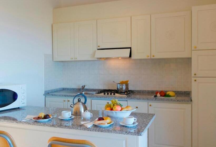 침실 1개 바다 전망 아파트, Residence Floreal