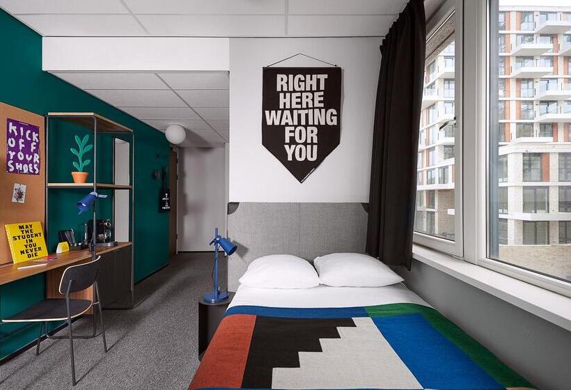 اتاق استاندارد یک نفره, The Social Hub Amsterdam West