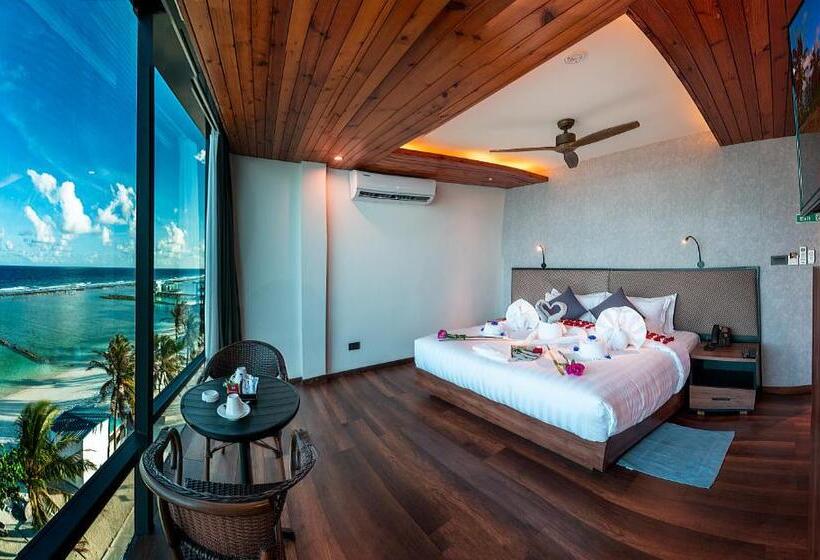 اتاق استاندارد با چشم‌انداز دریا, Chen Beach Inn