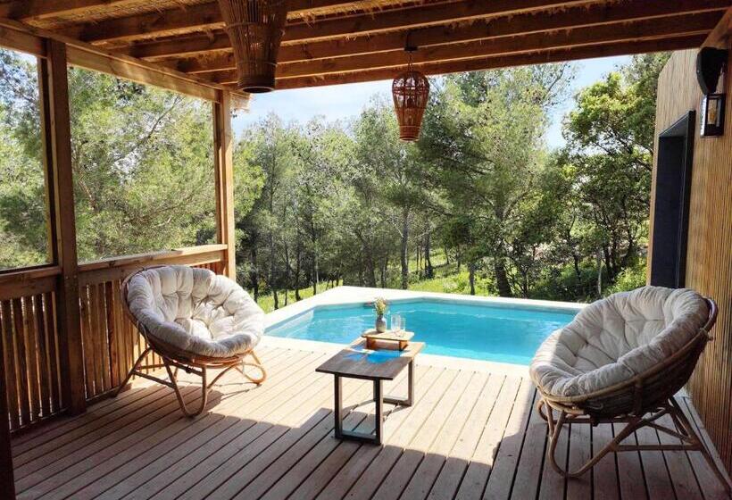 Вилла с 1 спальней и бассейном, Villa Occitana