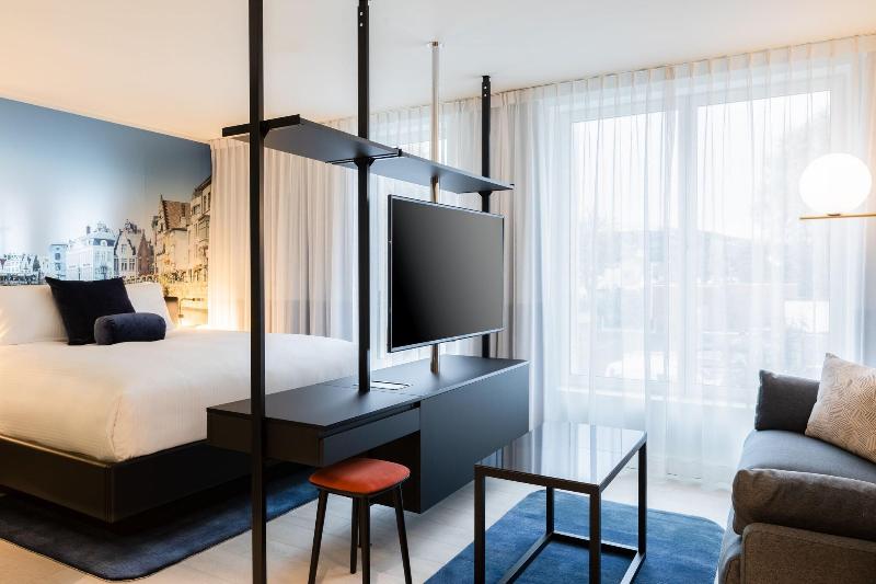 Люкс Кровать Кинг, Residence Inn Ghent By Marriott