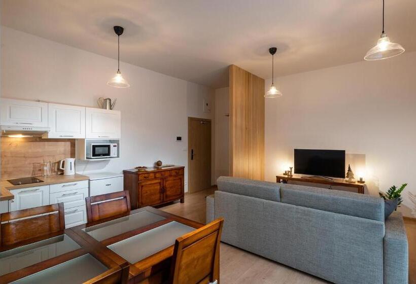 침실 1개 발코니 아파트, Apartment Peak   Apartmany Bernard Stary Smokovec