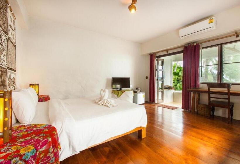 اتاق لوکس با چشم‌انداز دریا, Koh Mak Cococape Resort