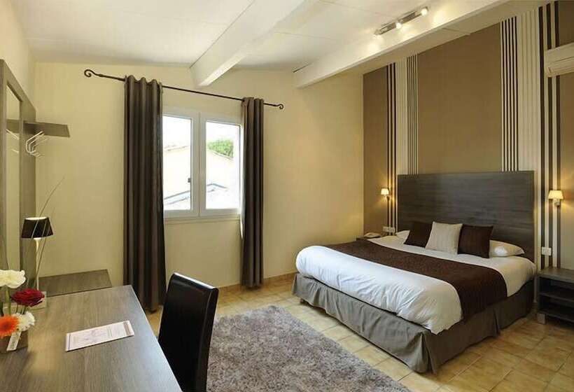 اتاق استاندارد, Logis Hôtel Le Mistral   Restaurant   Montélimar Sud