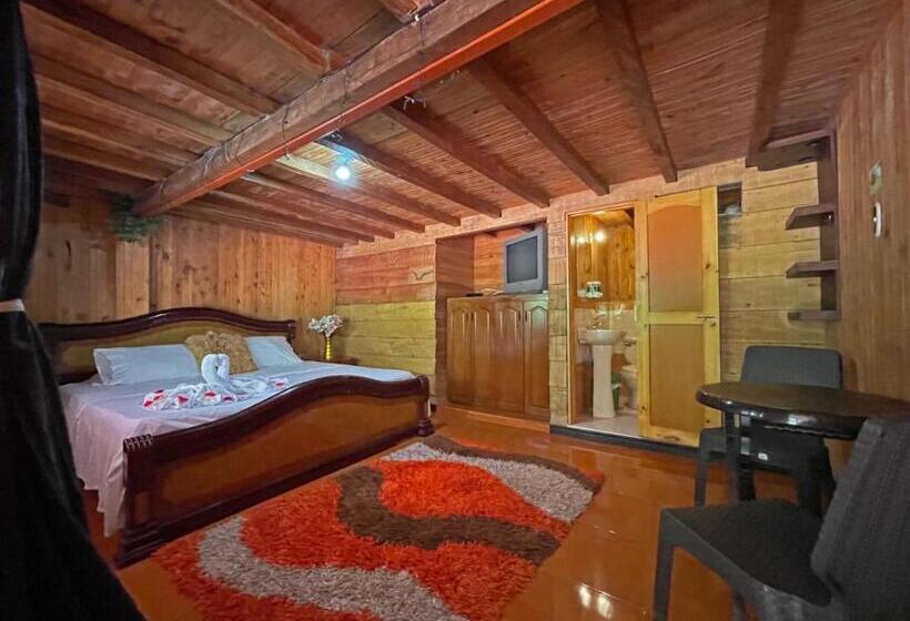 חדר דחוקס עם מיטת קינג, Cabañas Jc