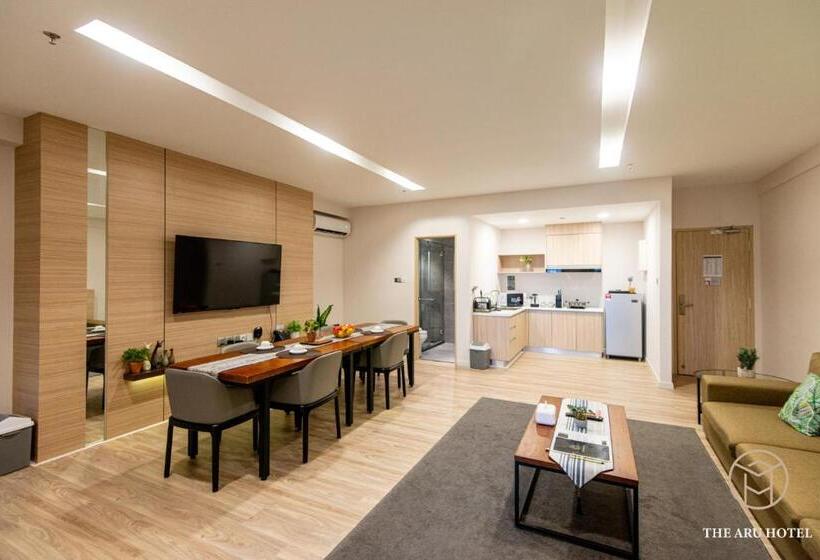 2 베드룸 이그제큐티브 스위트, The Aru Hotel At Aru Suites