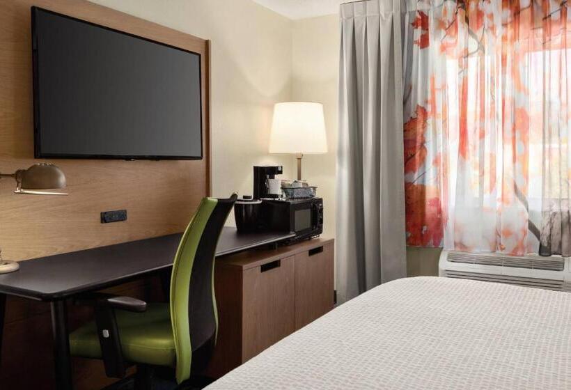 带大床的标准间, Fairfield Inn Scranton