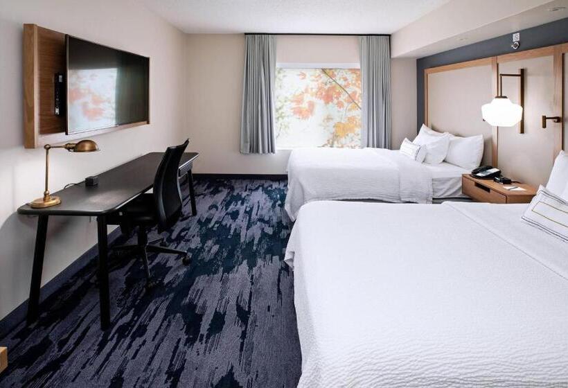 اتاق استاندارد با 2 تخت دوبل, Fairfield Inn & Suites By Marriott Elizabethtown