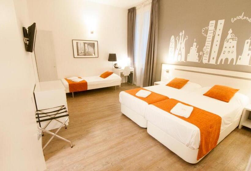 اتاق استاندارد سه نفره, Hostal Live Barcelona