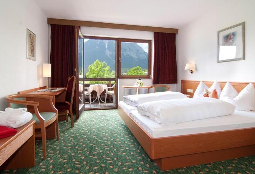 اتاق استاندارد با بالکن, Design Apartments & Zimmer   Zugspitze