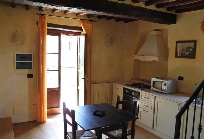带1个卧室的高级公寓, Borgo Fastelli