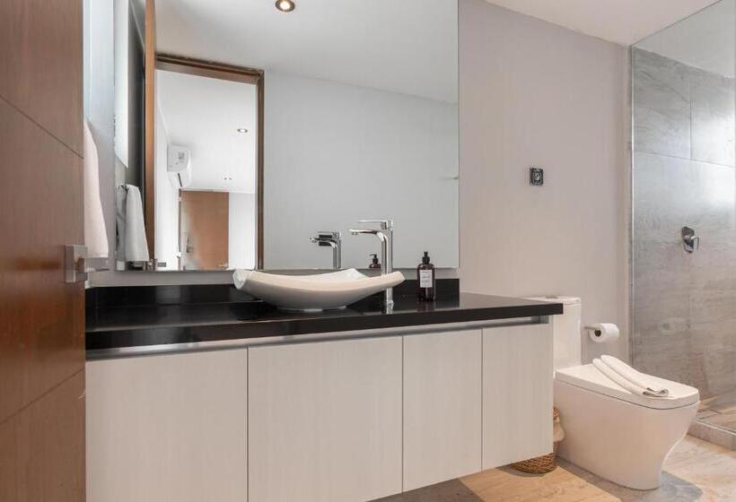 1 Bedroom Penthouse Apartment, Toh House Luxury By Boutique Apartments Mx
