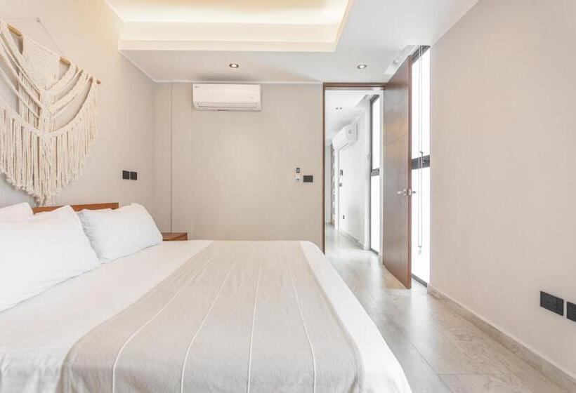 1 Bedroom Penthouse Apartment, Toh House Luxury By Boutique Apartments Mx