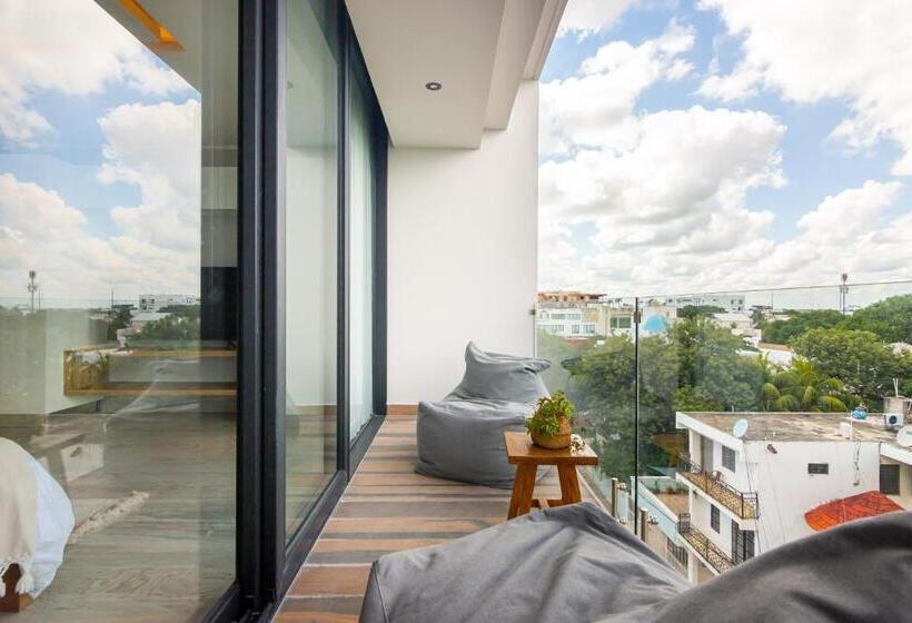 1 Bedroom Penthouse Apartment, Toh House Luxury By Boutique Apartments Mx