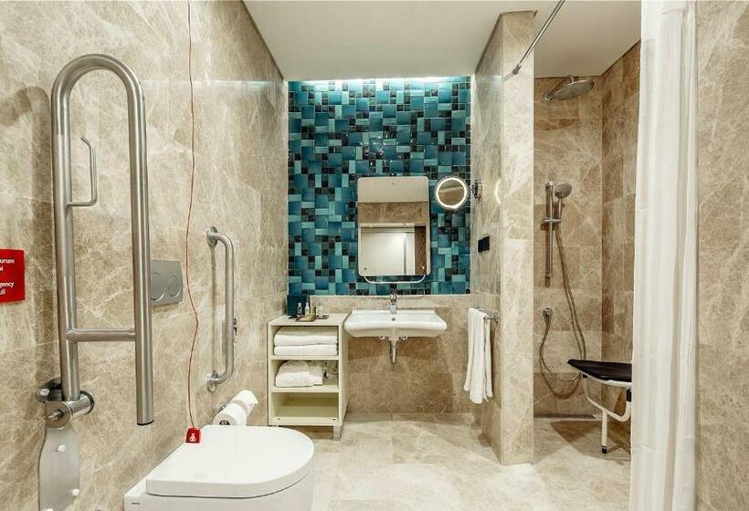 اتاق استاندارد با تخت بزرگ برای معلولان, Dedeman Kartepe Kocaeli