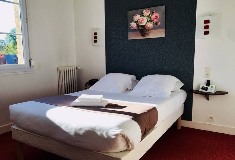 חדר סטנדרט, Logis Hotel Le Relais De La Poste Restaurant Le Fil Du Temps