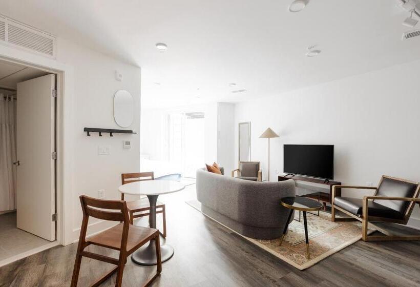 Escritório Deluxe, Reside Navy Yard, A Wyndham Residence