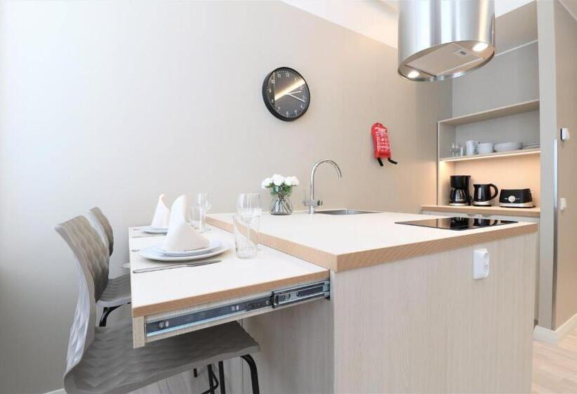 침실 2개 아파트, Forenom Aparthotel Vaasa