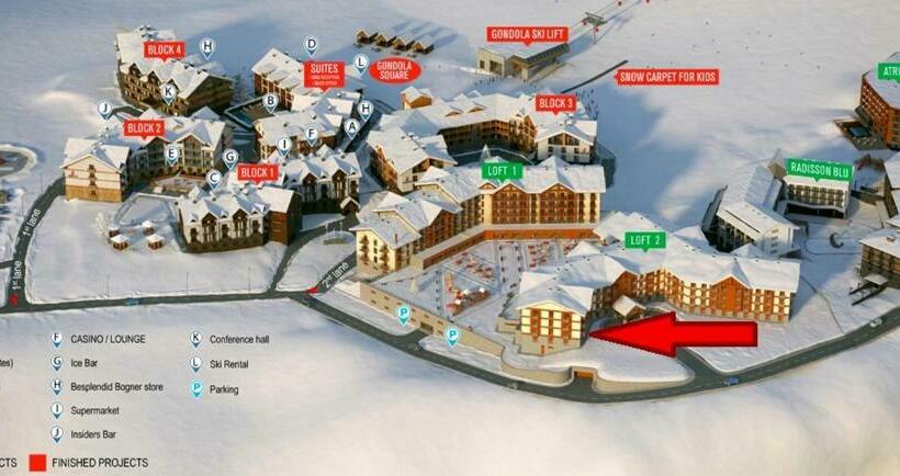 سوییت, New Gudauri Loft 2   Mountain Harmony, Quiet & Cosy Place Next To Main Lift