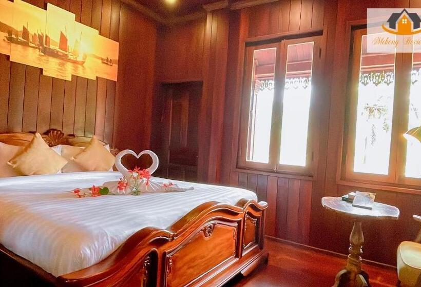 Deluxe room with river view, Luang Prabang Mekong Charm River View