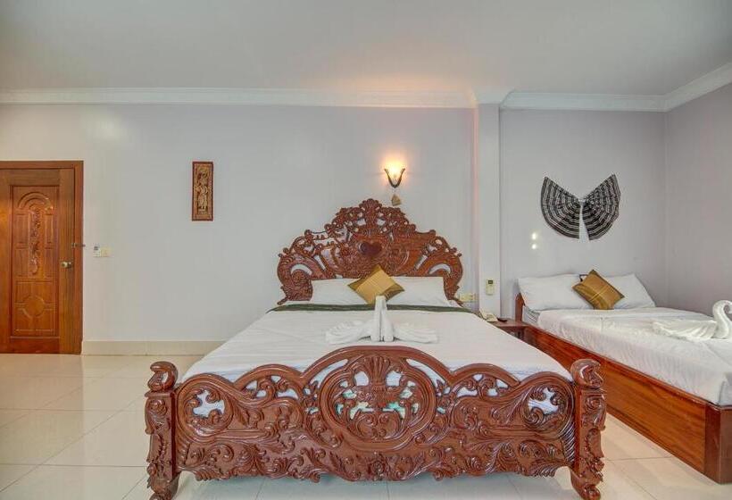 高级家庭房间, Dv Angkor Villa