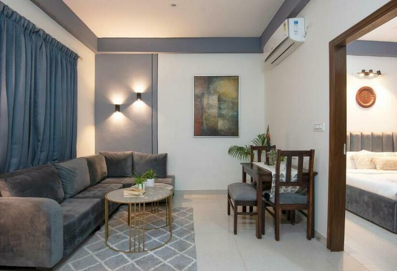 آپارتمان 1 خوابه, Bedchambers Serviced Apartment, Medicity