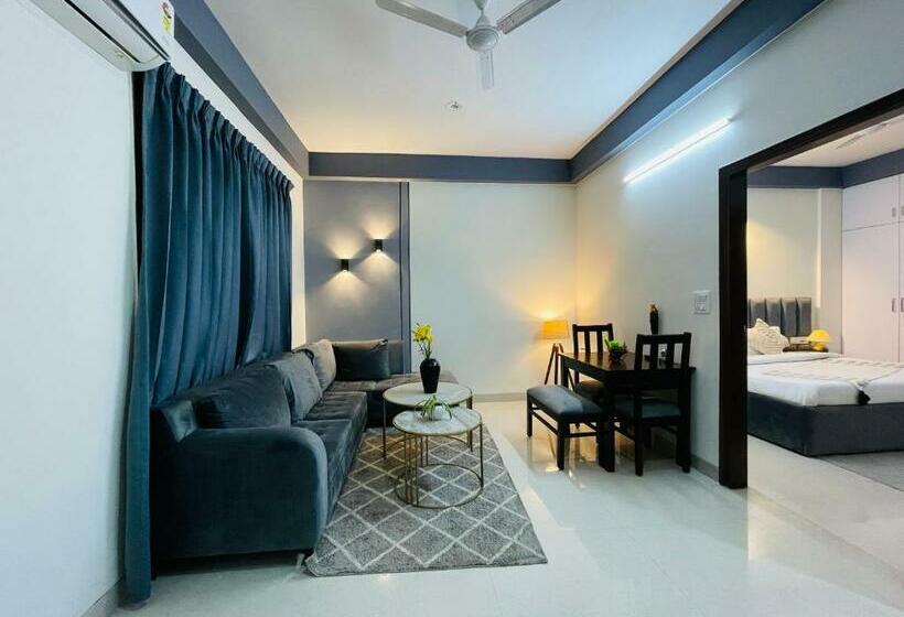 آپارتمان 1 خوابه, Bedchambers Serviced Apartment, Medicity