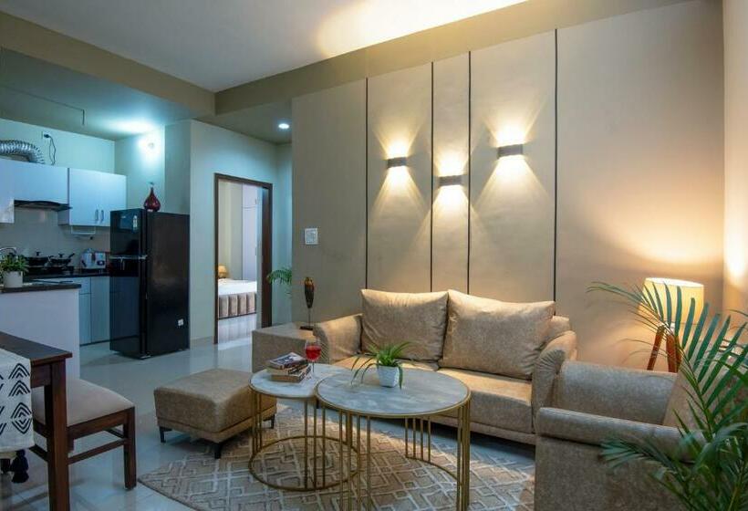 آپارتمان 2 خوابه, Bedchambers Serviced Apartment, Medicity