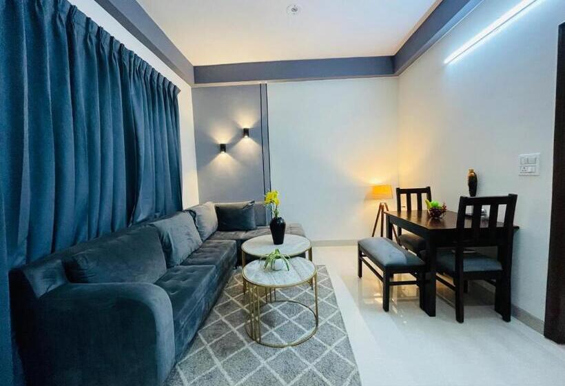 آپارتمان 1 خوابه, Bedchambers Serviced Apartment, Medicity