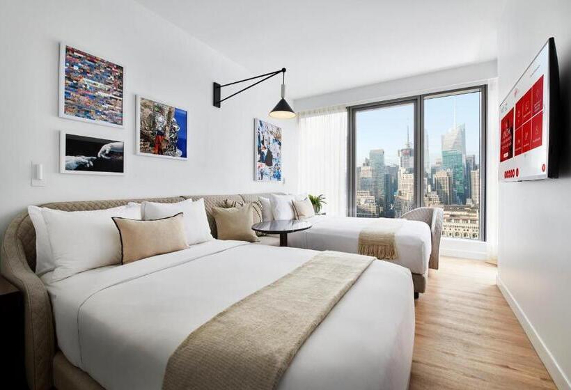اتاق استاندارد با 2 تخت دوبل, Virgin Hotels New York City