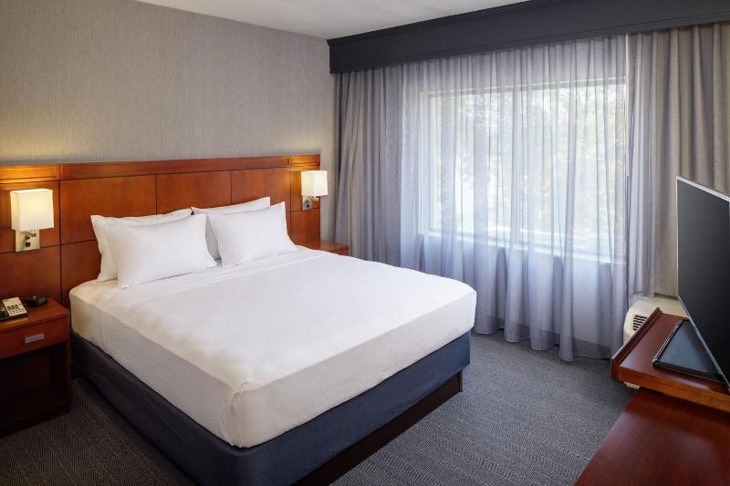 带大床的套房, Courtyard By Marriott Charleston Downtown/civic Center