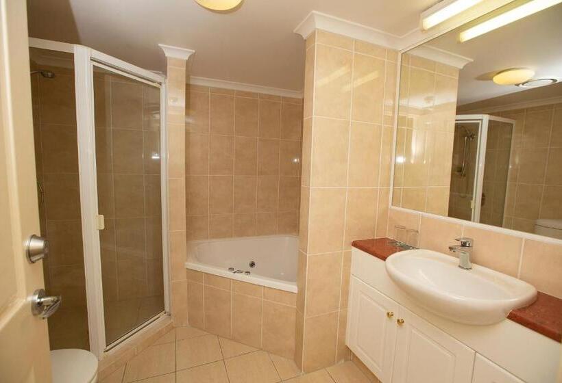 침실 2개 디럭스 아파트, Springwood Tower Apartment