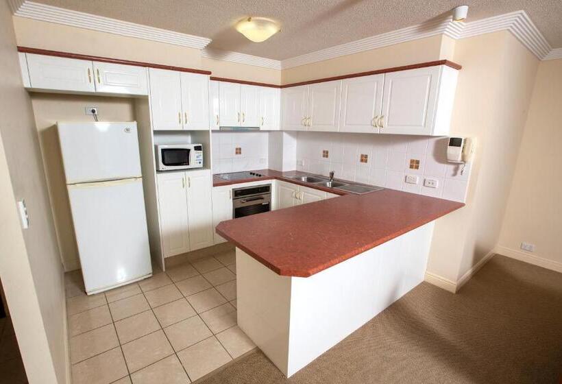 침실 2개 디럭스 아파트, Springwood Tower Apartment